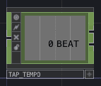 TD Library tap tempo